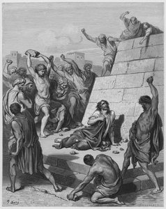 Martyr de Saint Étienne - Gustave Dore